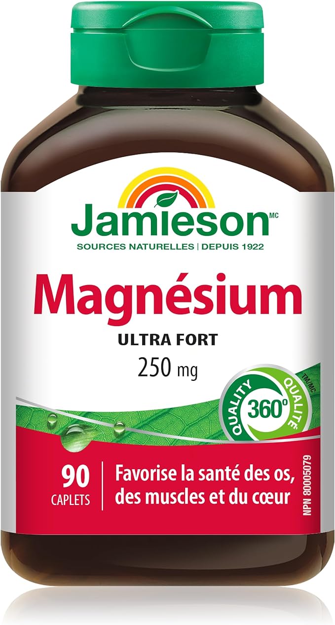 Magnesium Ultra Strength | Jamieson™ | 90 or 150 Caplets