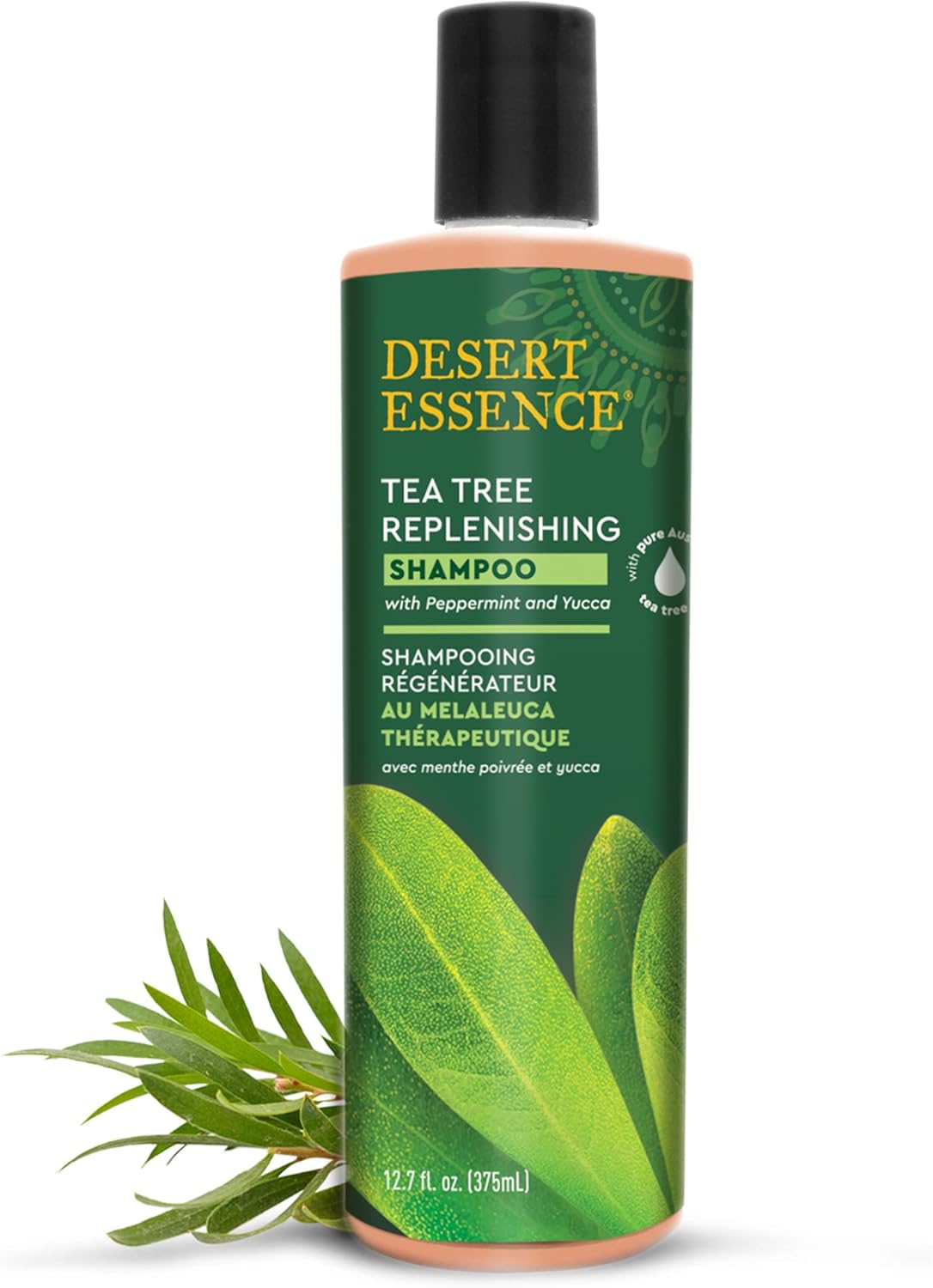 Tea Tree Oil Replenishing Shampoo | Desert Essence® | 375 mL