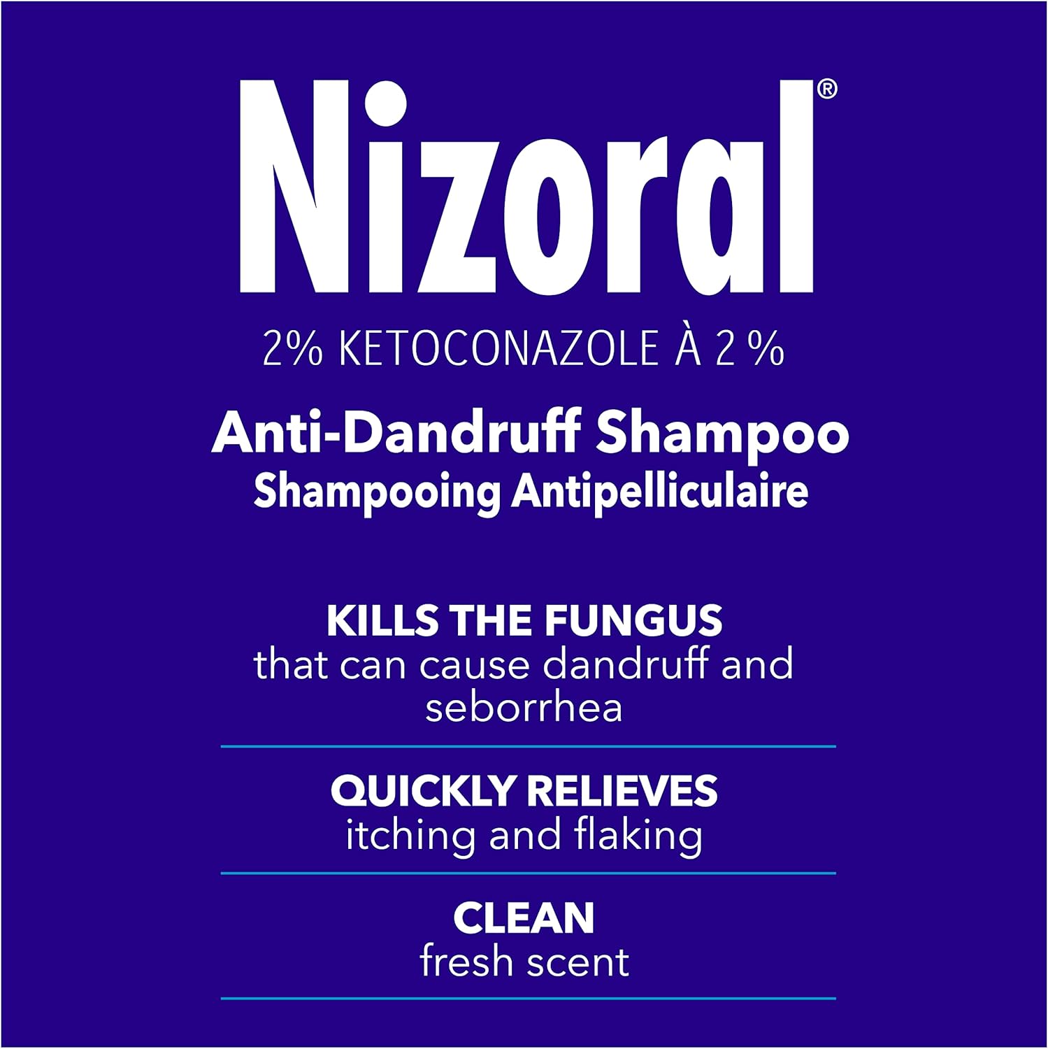 Anti-Dandruff Shampoo | Nizoral® | Different sizes