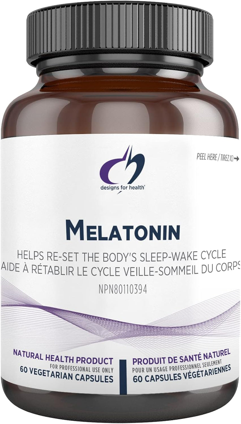 Melatonin | Designs for Health® | 60 Vegeterian Capsules