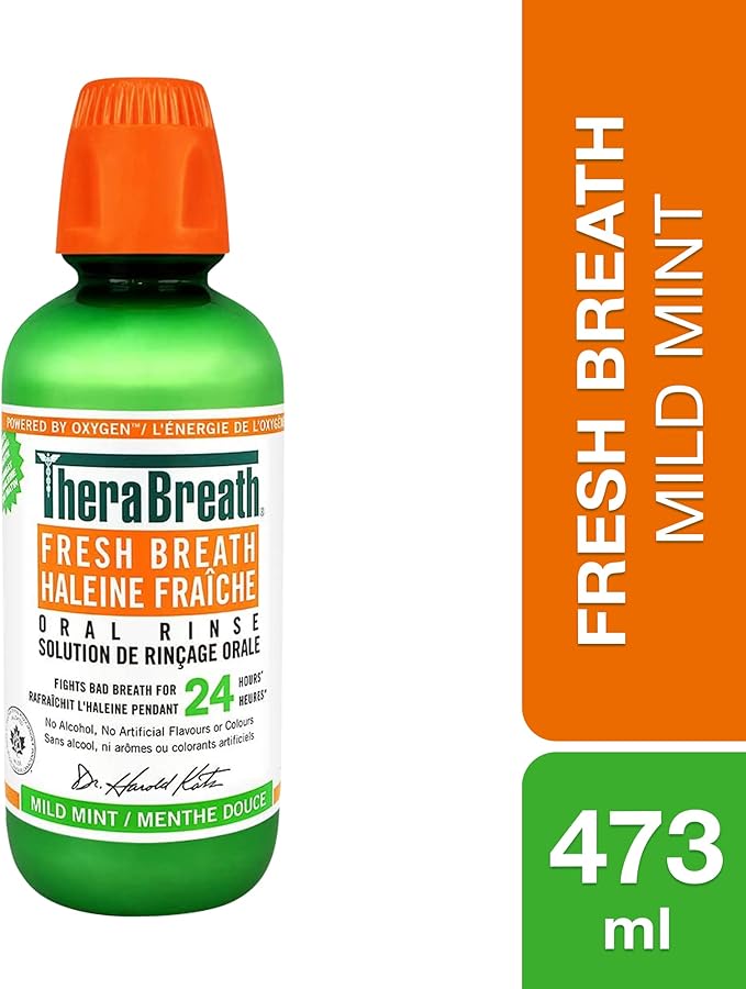 Oral Rinse - Mild Mint | TheraBreath® | 473ml (16 oz)