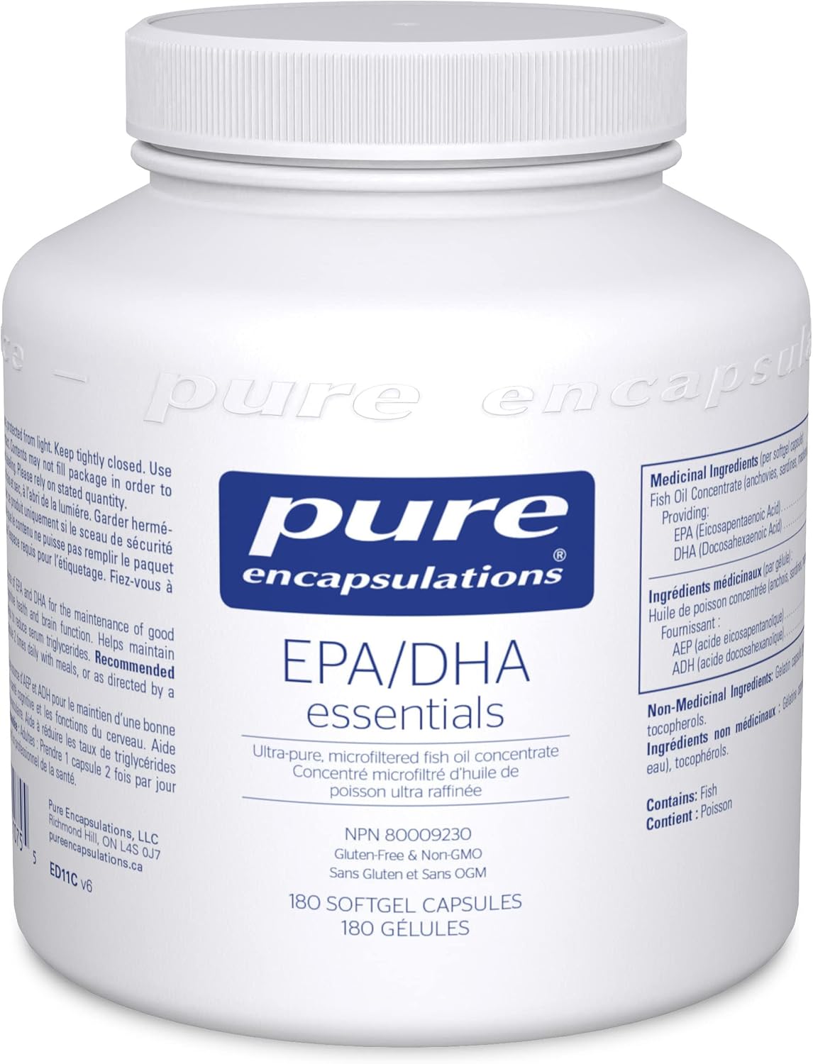 EPA/DHA essentials | Pure Encapsulations® | 180 Softgel