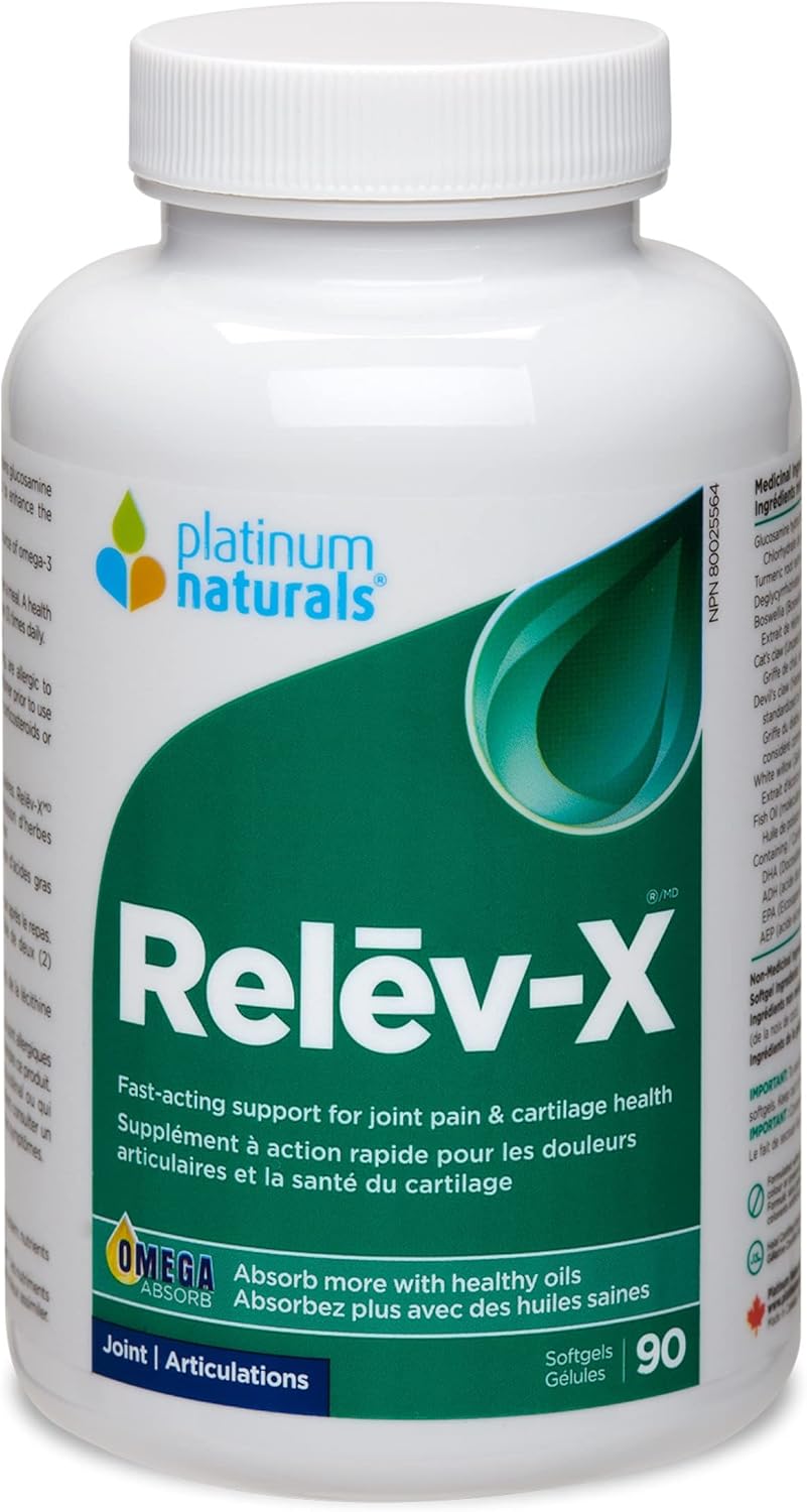 Relēv-X® | Platinum Naturals® | 90 Softgels