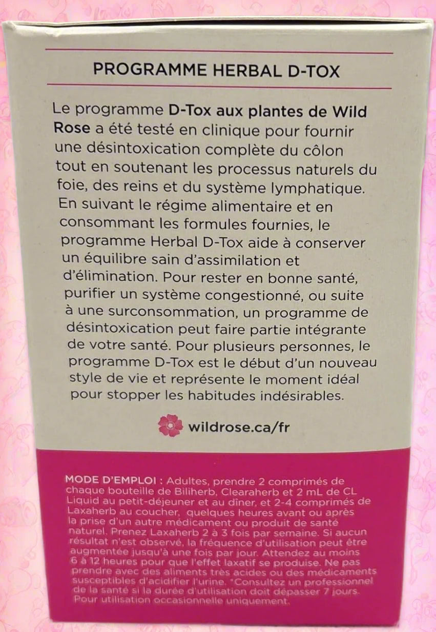 Herbal D-Tox | Wild Rose | Kit