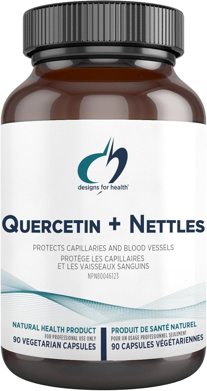 Quercetin + Nettles | Designs for Health® | 90 Vegeterian Capsules