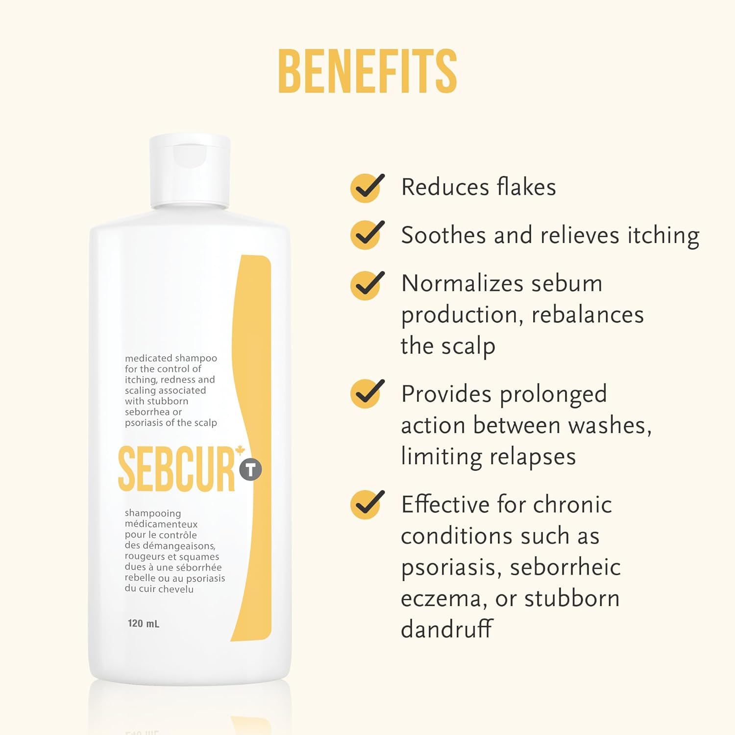Medicated Shampoo | Sebcur-T | Different Sizes