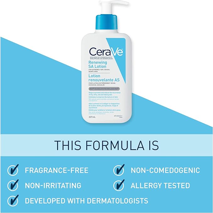 SA Lotion for Rough & Bumpy Skin | CeraVe® | 237 mL