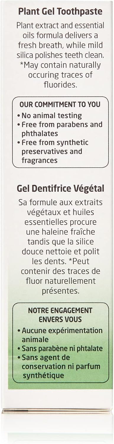 Plant Gel Toothpaste | WELEDA | 2.5 Ounce / 75 mL