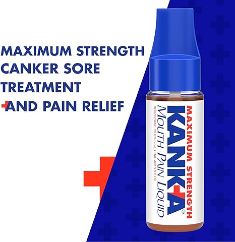 Mouth Pain Liquid  | Kank-A® | 0.33 fl. oz. (9.75 mL)