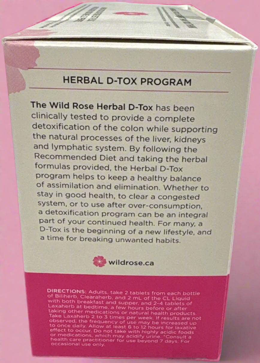 Herbal D-Tox | Wild Rose | Kit