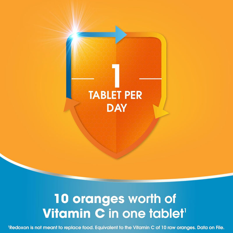 Triple Action Vitamin C, Vitamin D And Zinc | Redoxon® | 15 OR 45 Tablets