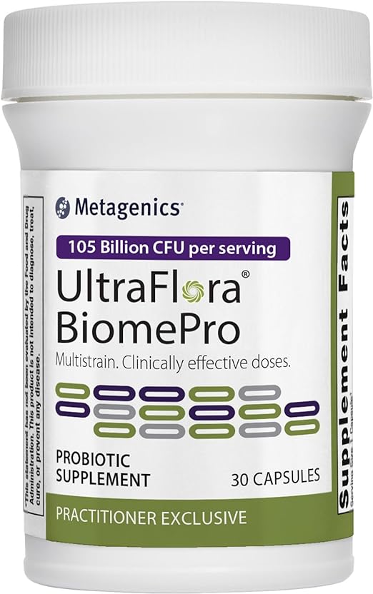 UltraFlora® BiomePro | Metagenics | 30 Capsules