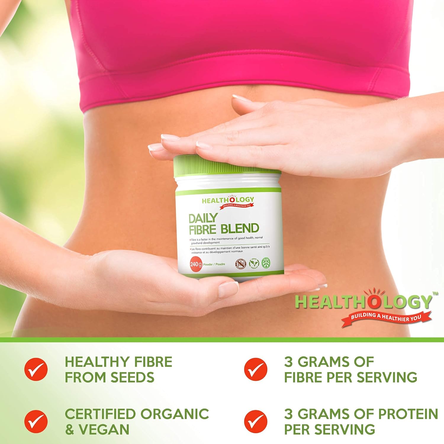 Daily Fibre Blend | Healthology™ | 240gr Powder