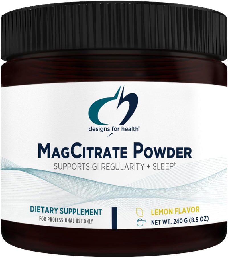 MagCitrate Powder | Designs for Health® | 240 gr