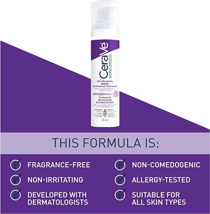 Skin Renewing Nightly Exfoliating Treatment | Cerave® | 50 mL