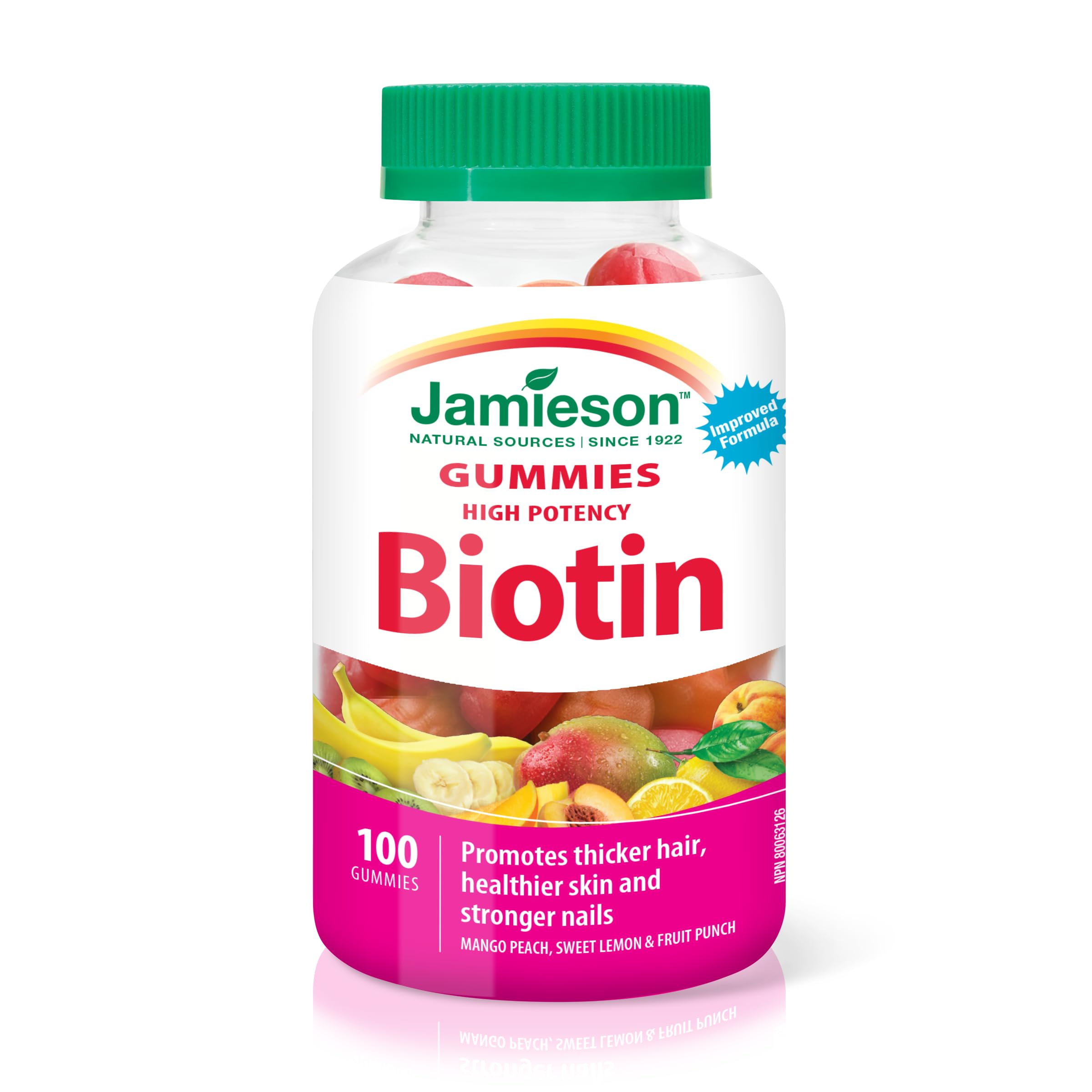 Biotin Gummies | Jamieson™ | 100 Gummies