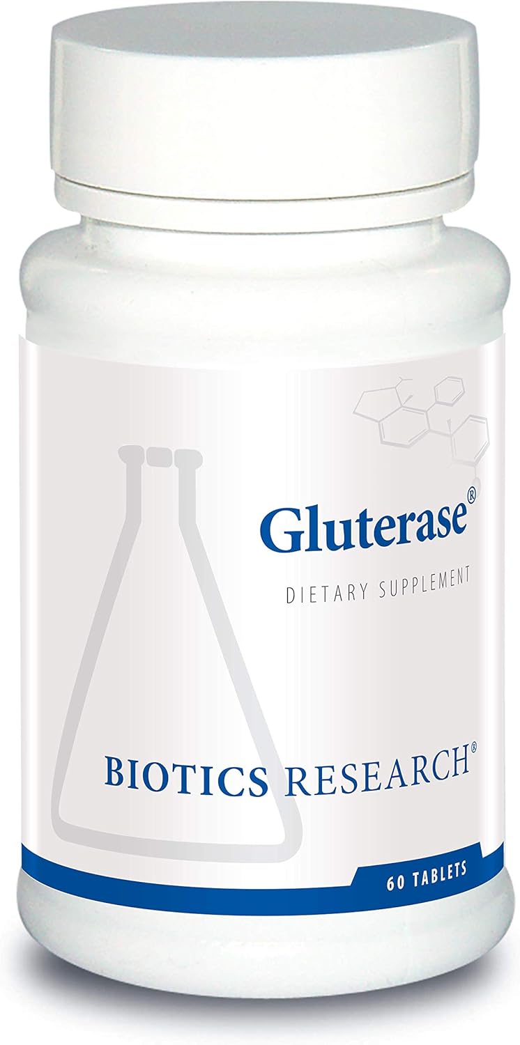 Gluterase™ | Biotics Research® | 60 Tablets