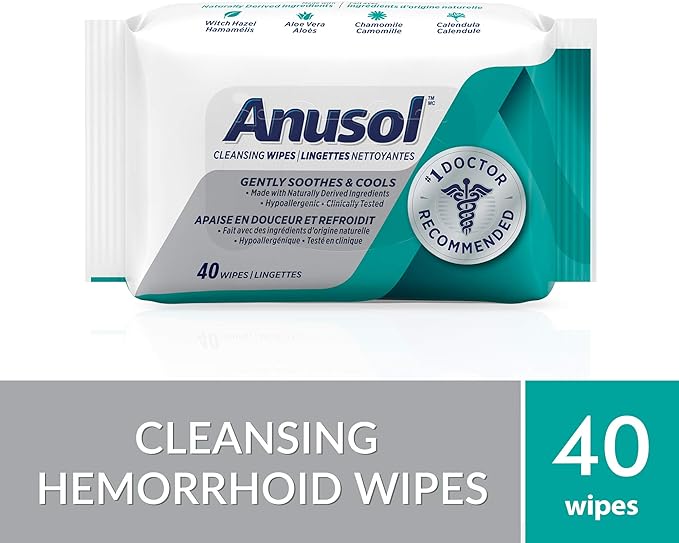 Anusol™ Cleansing Wipes | Anusol™ | 40 Count (Wipes)