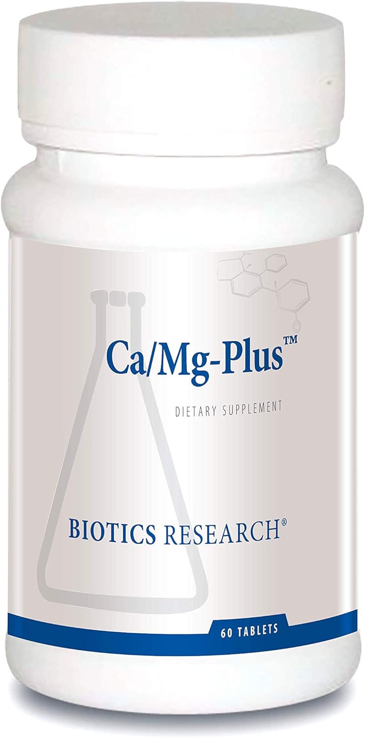 Ca/Mg Plus | Biotics Research® | 60 Tablets