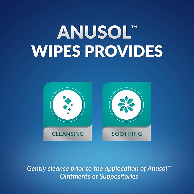 Anusol™ Cleansing Wipes | Anusol™ | 40 Count (Wipes)