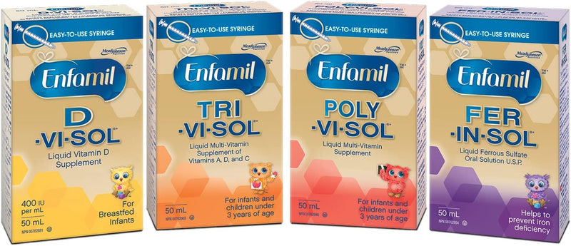 D-Vi-Sol® | Enfamil A+® | 50 mL