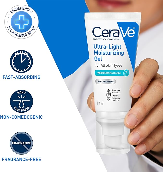 Ultra-Light Moisturizing Gel  | Cerave® | 52 mL