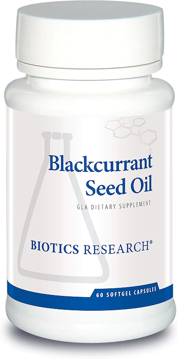 Black Current Seed Oil | Biotics Research® | 60 Capsules