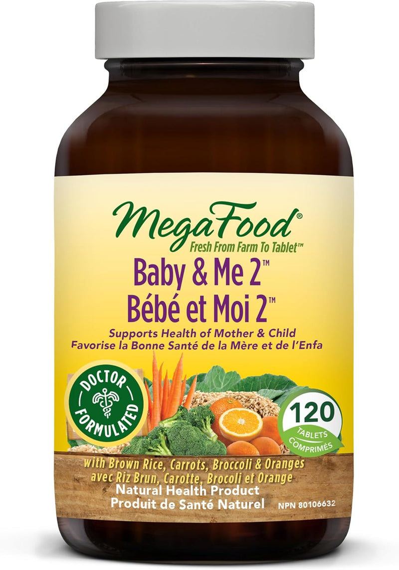 Baby & Me 2™ | MegaFood® | 60 or 120 Tablets