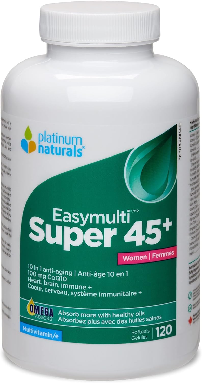 Easymulti® Super 45+ Women | Platinum Naturals® | 60 or 120 Softgels