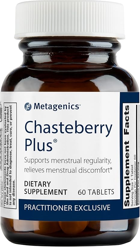 Chasteberry Plus™ by Metagenics® – Menstrual & PMS Support | 60 Tablets