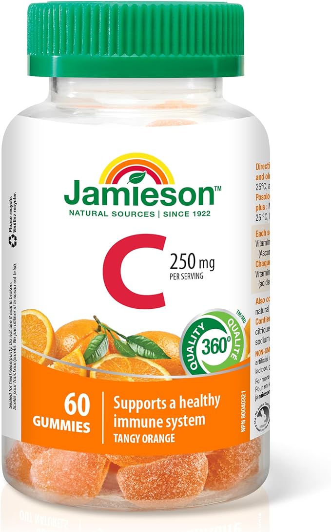 Vitamin C Gummies | Jamieson™ | 60 or 130 Gummies