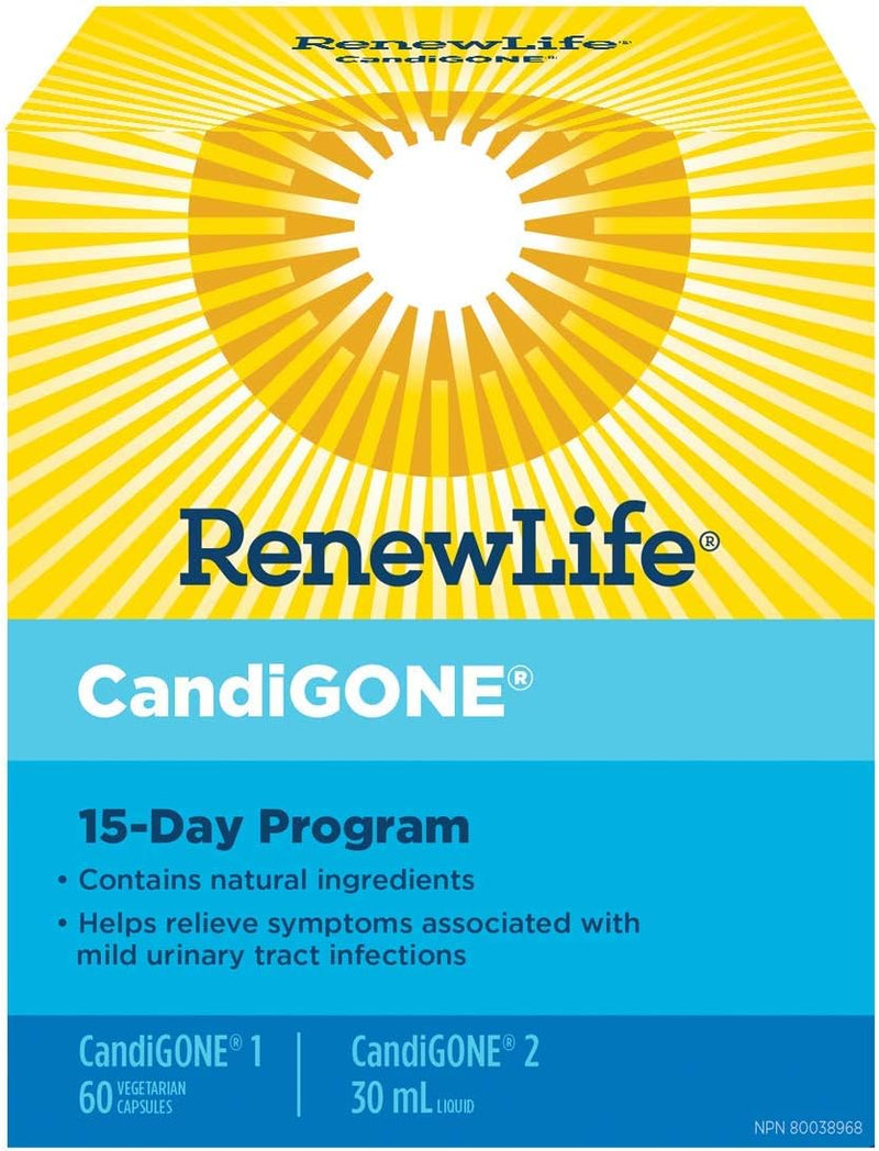 CandiGONE® | Renew Life® | 60 Vegetarian Capsules