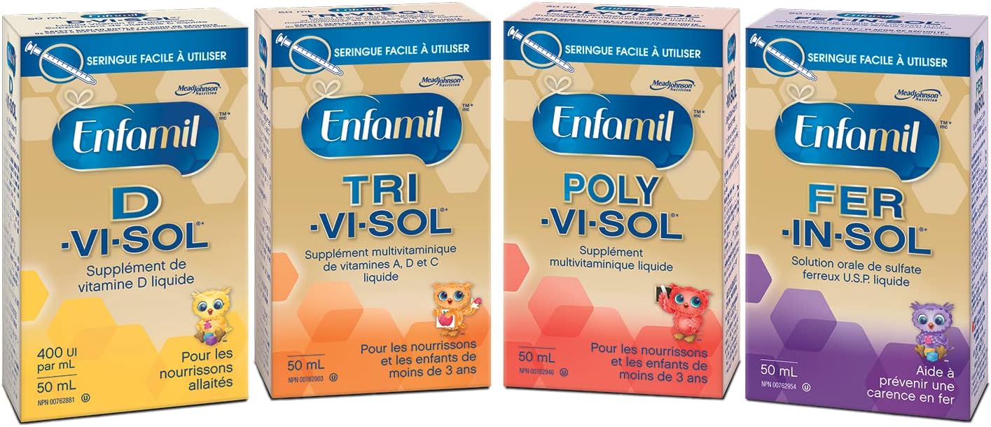D-Vi-Sol® | Enfamil A+® | 50 mL