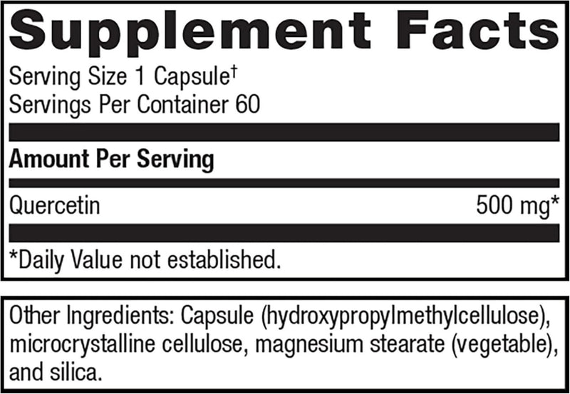 Quercetin 500 | Metagenics® | 60 Capsules