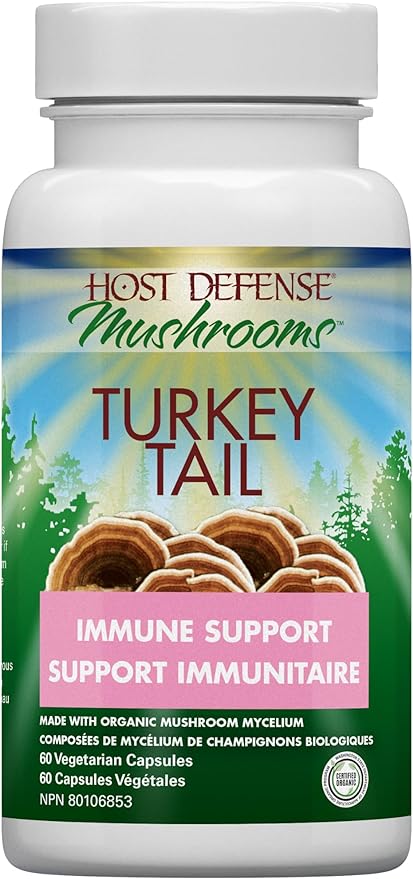 Turkey Tail Capsules  | Host Defense® Mushrooms™ | 60 or 120 Capsules