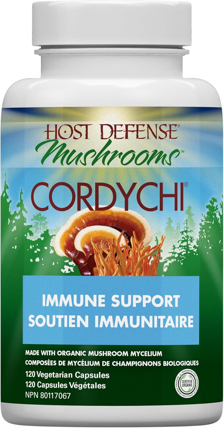 CordyChi® Capsules | Host Defense® Mushrooms™ | 30 OR 60 OR 120 Capsules