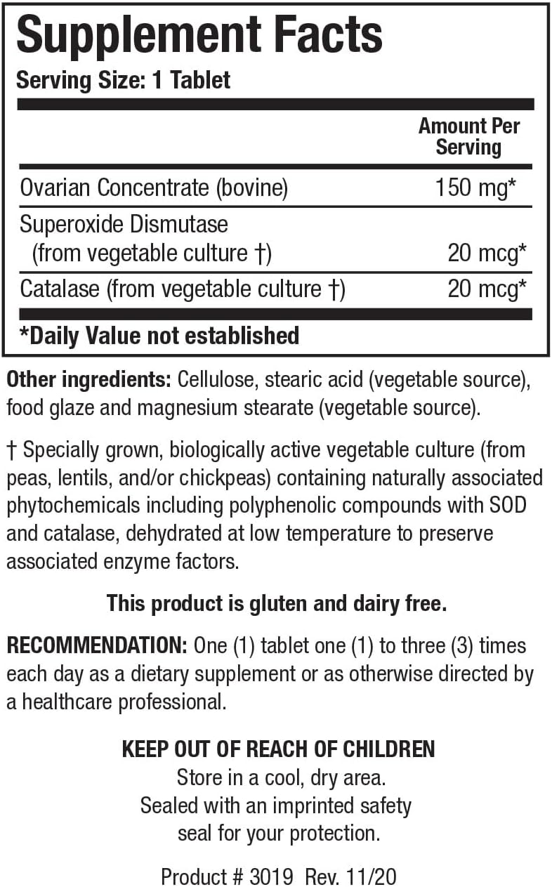 Cytozyme-O™ | Biotics Research® | 60 Tablets