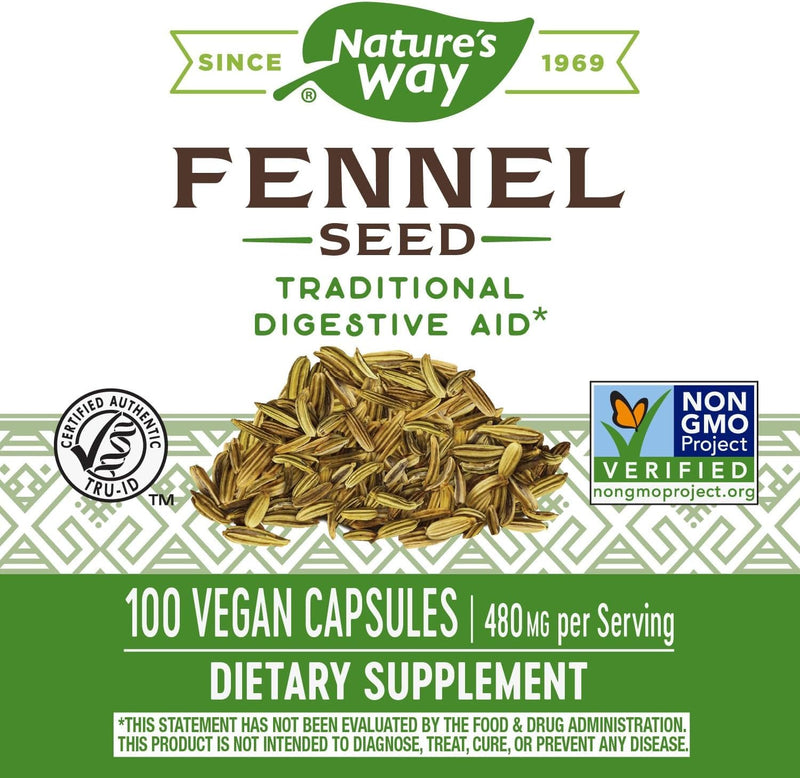 Fennel Seed | Nature's Way® | 100 Capsules