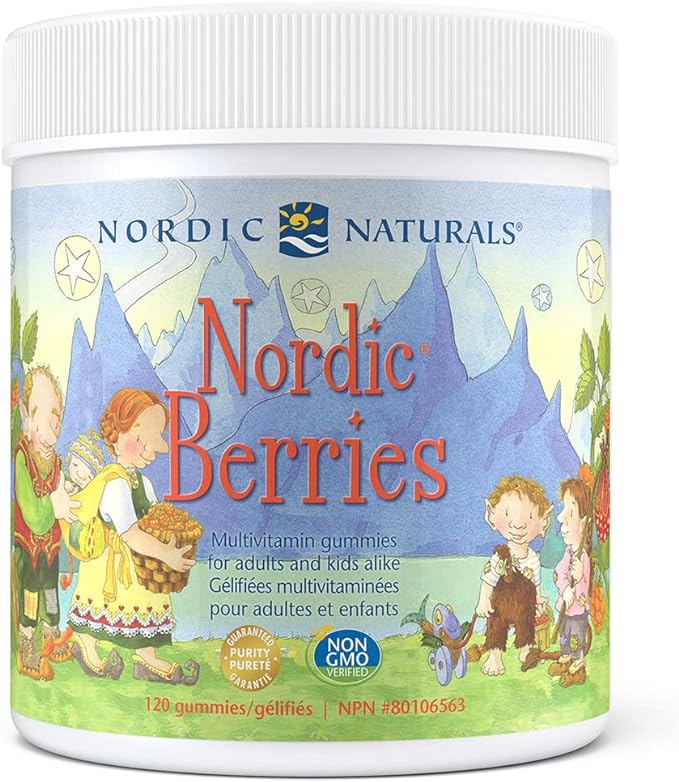 Nordic Berries | Nordic Naturals® | 120 Gummies