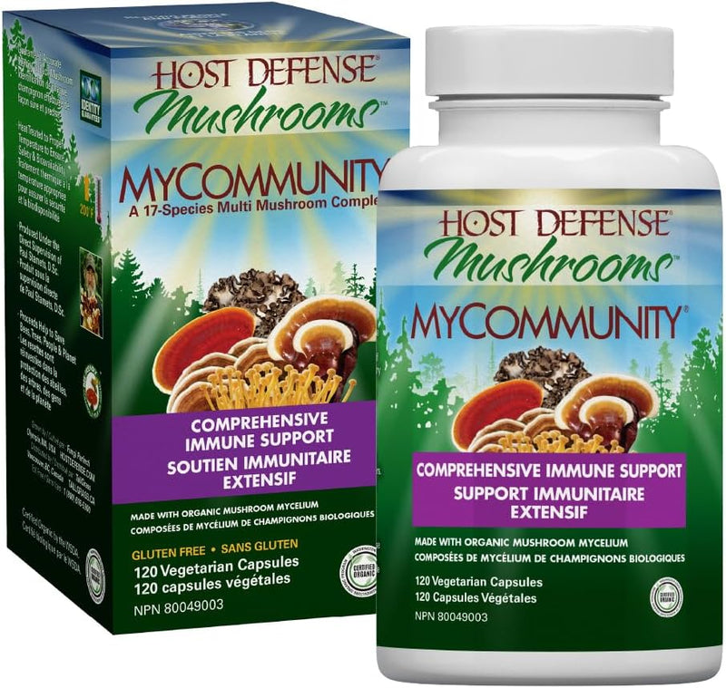 MyCommunity Capsules | Host Defense® Mushrooms™ | 30 OR 60 OR 120 Capsules