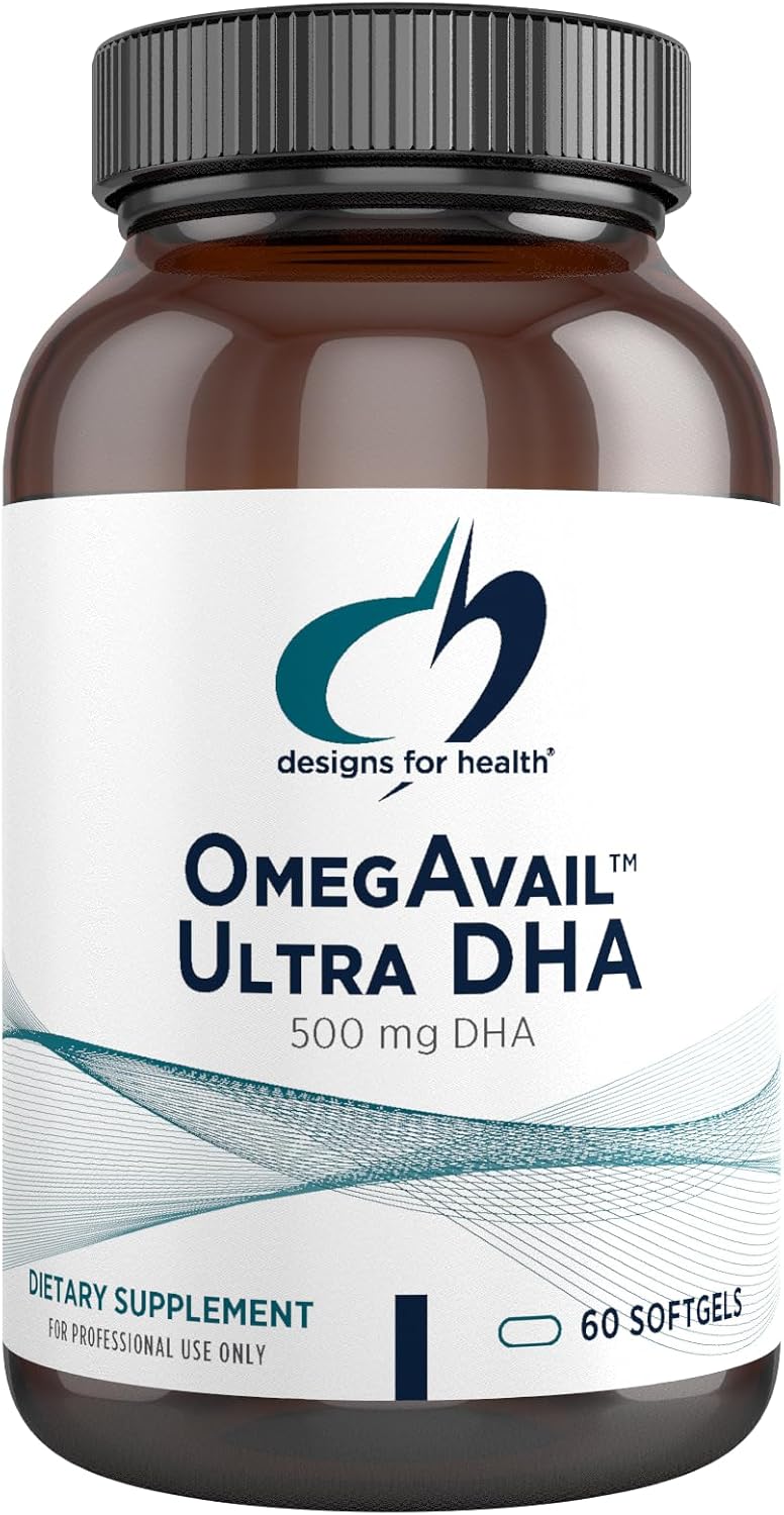 OmegAvail™ Ultra DHA | Designs for Health® | 60 Softgel