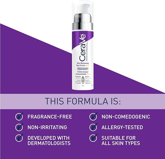 Skin Renewing Day Cream SPF 30  | Cerave® | 50 gr
