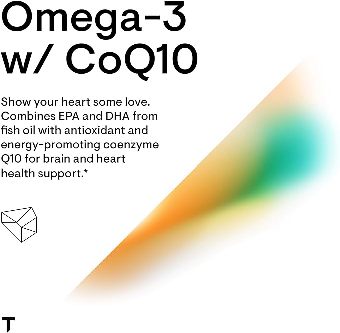 Omega-3 with CoQ10 | Thorne® | 90 Capsules