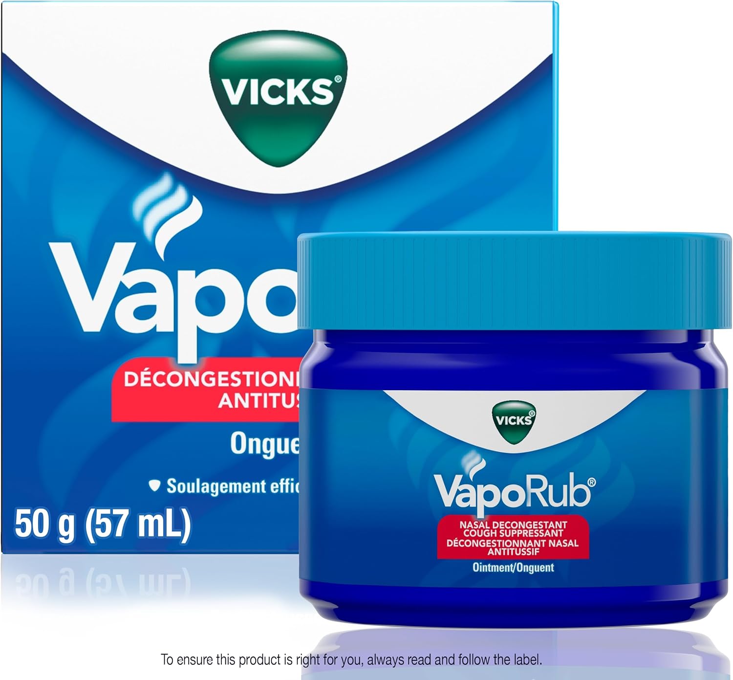 Vaporub Ointment | Vicks | 57, 115 or 190 mL