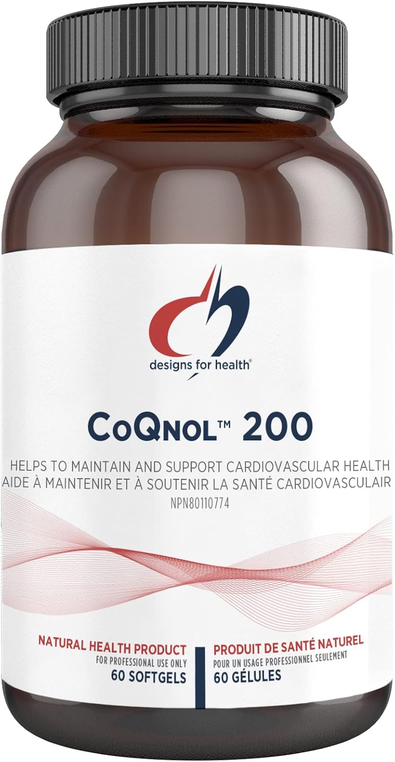 CoQnol™ 200 | Designs for Health® | 60 Softgels