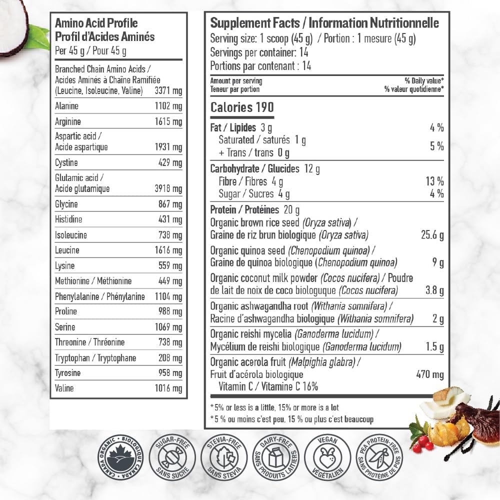Perfect Protein Elevated - Adrenal Support | Botanica® | 642 g