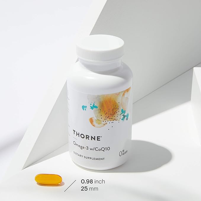 Omega-3 with CoQ10 | Thorne® | 90 Capsules