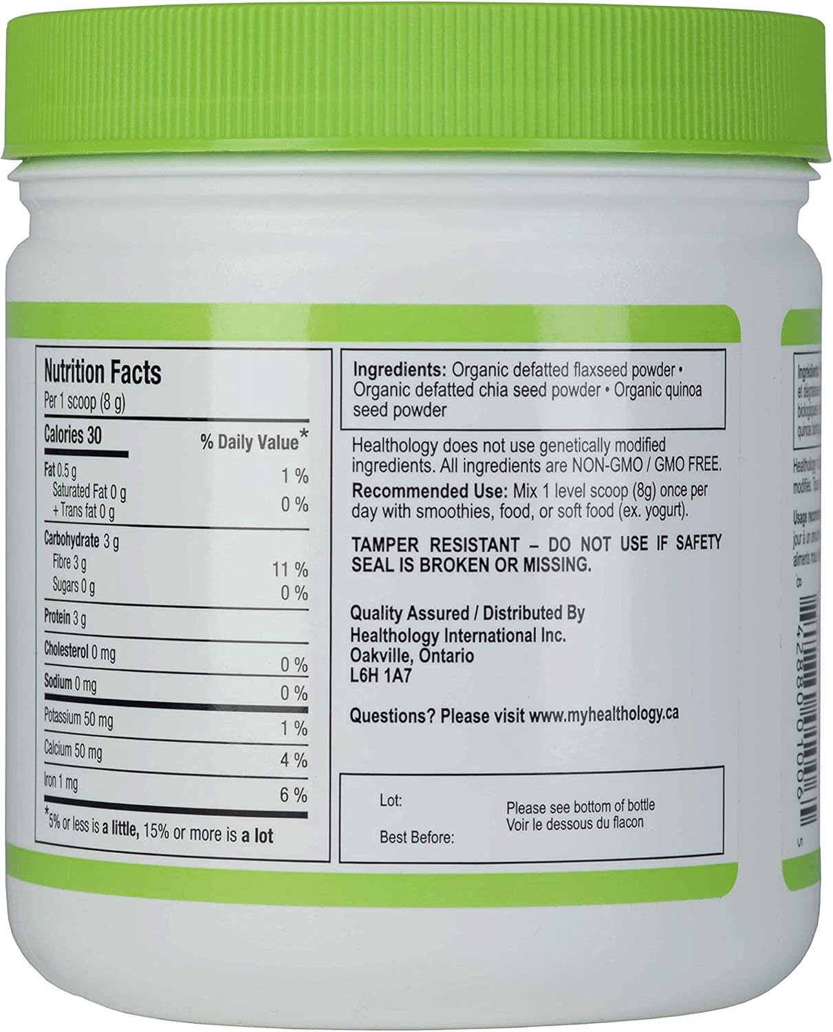 Daily Fibre Blend | Healthology™ | 240gr Powder