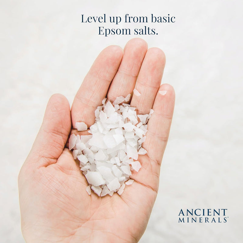 Magnesium Bath Flakes | Ancient Minerals | Various Sizes