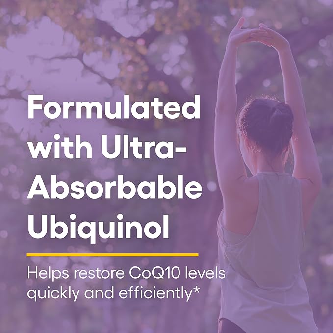 Ubiquinol Active CoQ10 200 mg | Natural Factors® |  30 or 60 Softgels
